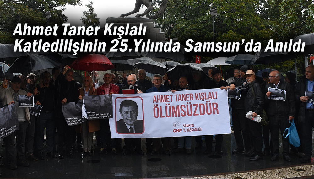 Ahmet Taner Kışlalı Katledilişinin 25.Yılında Anıldı