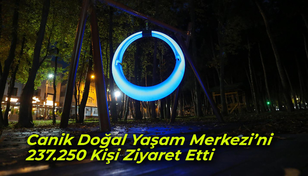 Canik Doğal Yaşam Merkezi’ni 237.250 Kişi Ziyaret Etti 