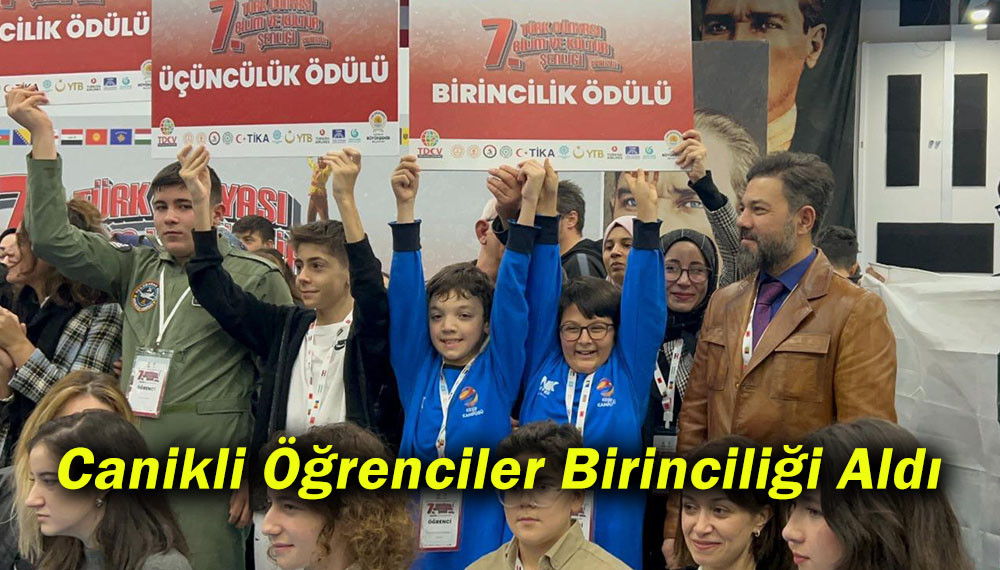 Canikli Öğrenciler Birinciliği Aldı 