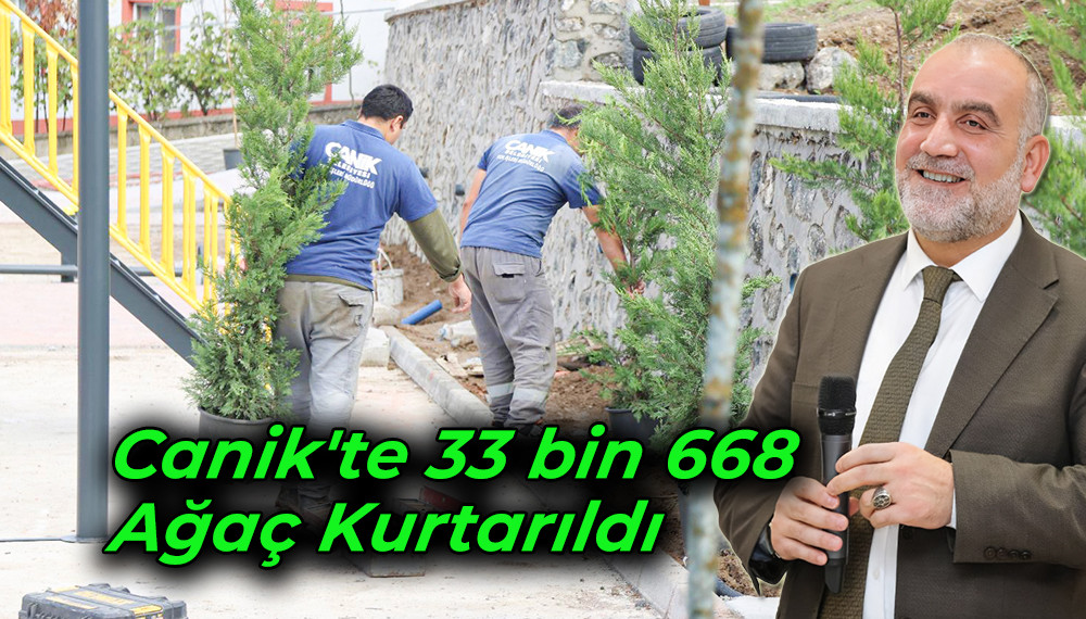 Canik'te 1 milyon 850 bin kilo atık kağıt toplandı