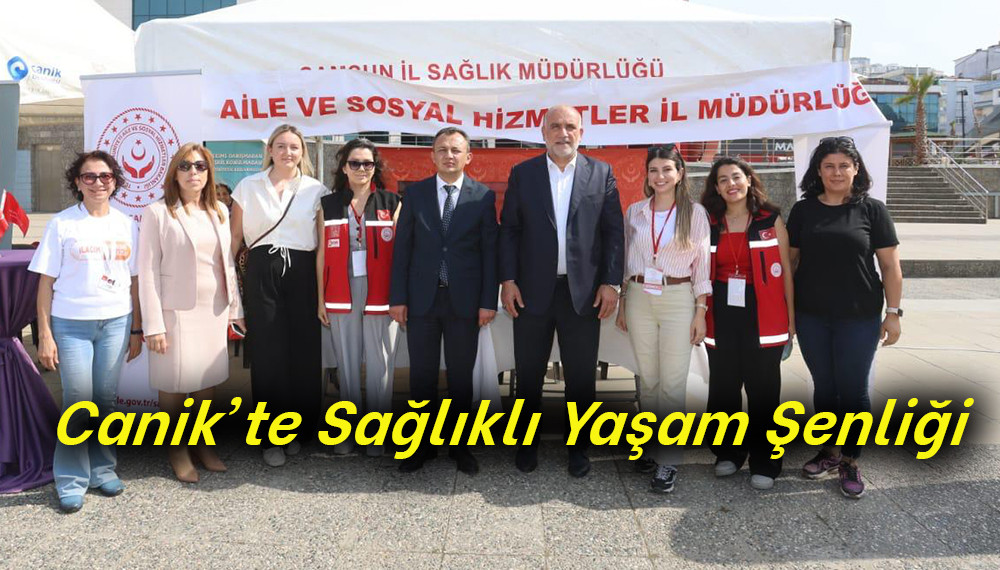 Canik’te Sağlıklı Yaşam Şenliği