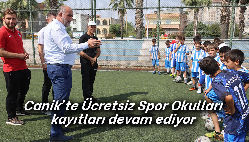 Canik’te Ücretsiz Spor Okulları kayıtları devam ediyor 