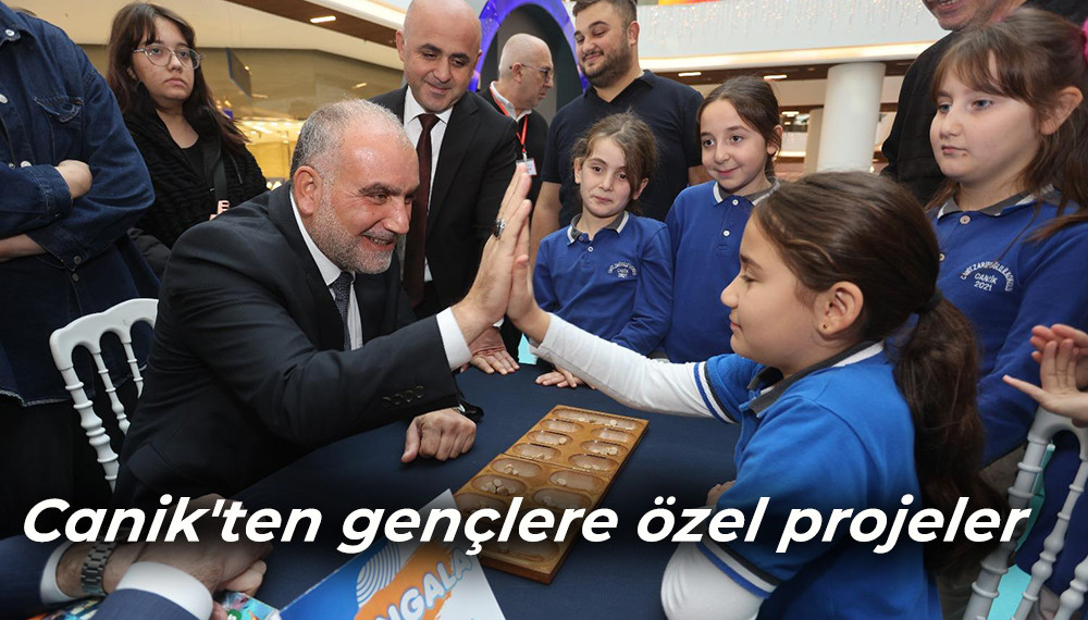 Canik'ten gençlere özel projeler 