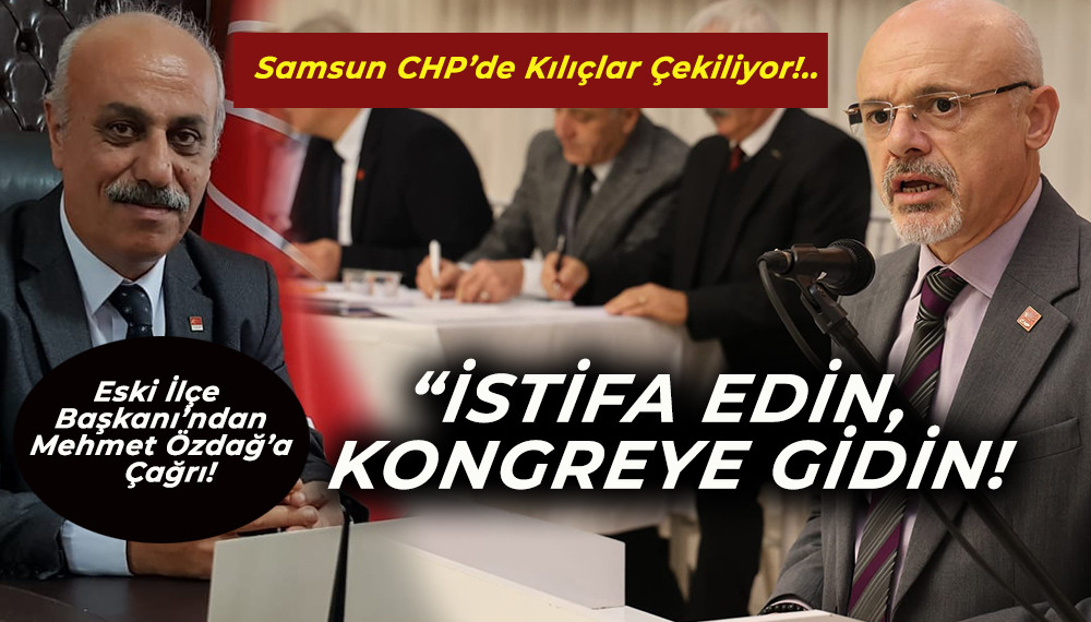 CHP Eski İlçe Başkanı'ndan İl Başkanı Özdağ'a İstifa Çağrısı