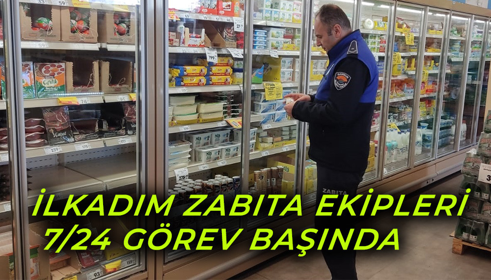 İlkadım'da Zincir Market denetimleri sürüyor