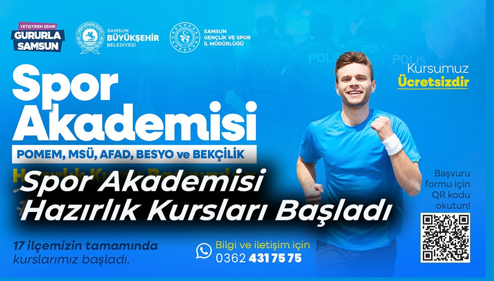 Spor Akademisi Hazırlık Kursları Başladı