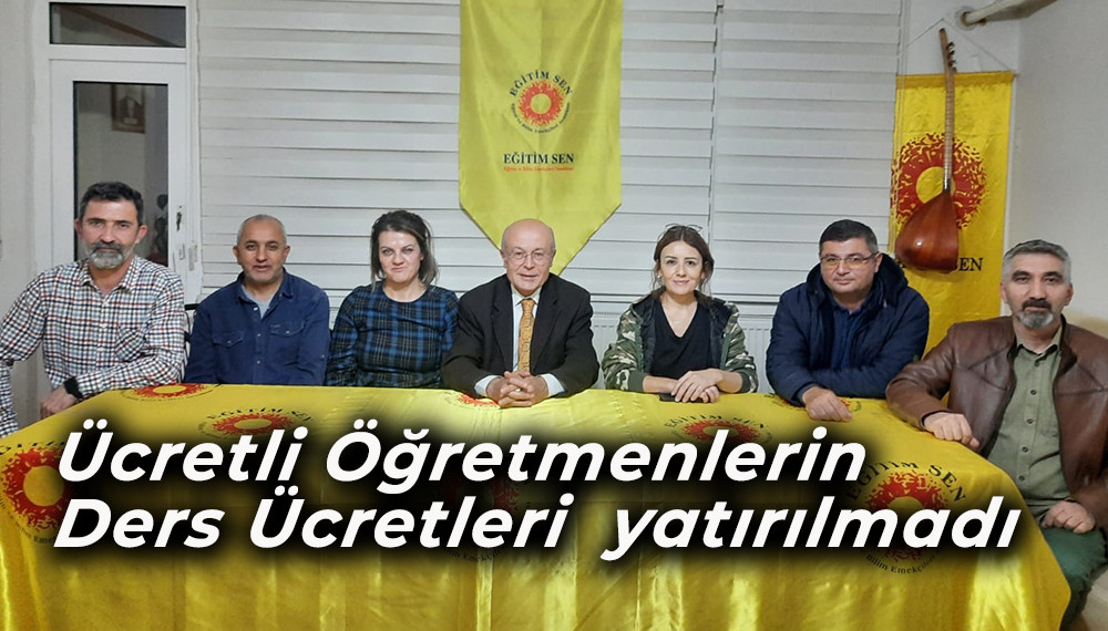 Ücretli Öğretmenlerin Ders Ücretleri 10 gündür yatırılmıyor!