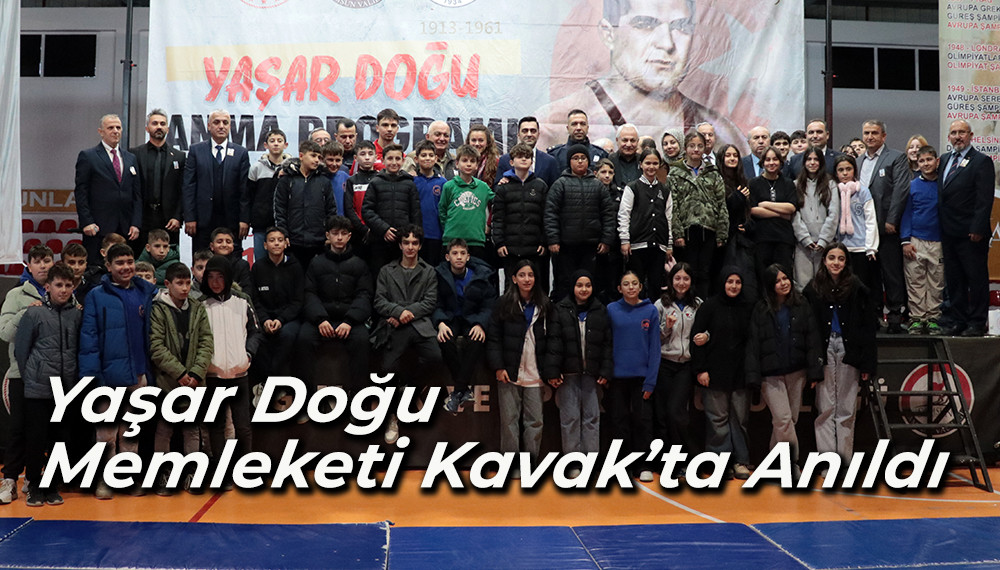 Yaşar Doğu  Memleketi Kavak’ta Anıldı