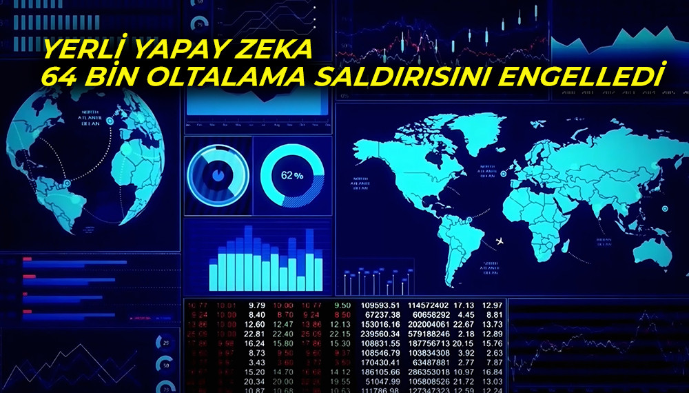 YERLİ YAPAY ZEKA 64 BİN OLTALAMA SALDIRISINI ENGELLEDİ